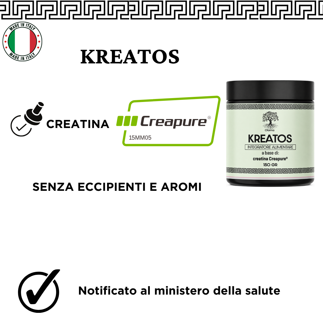 KREATOS - CREAPURE CREATINA MONOIDRATO 150 GR