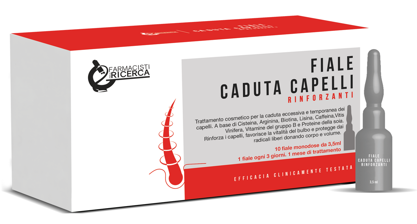 FIALE CADUTA CAPELLI RINFORZANTI