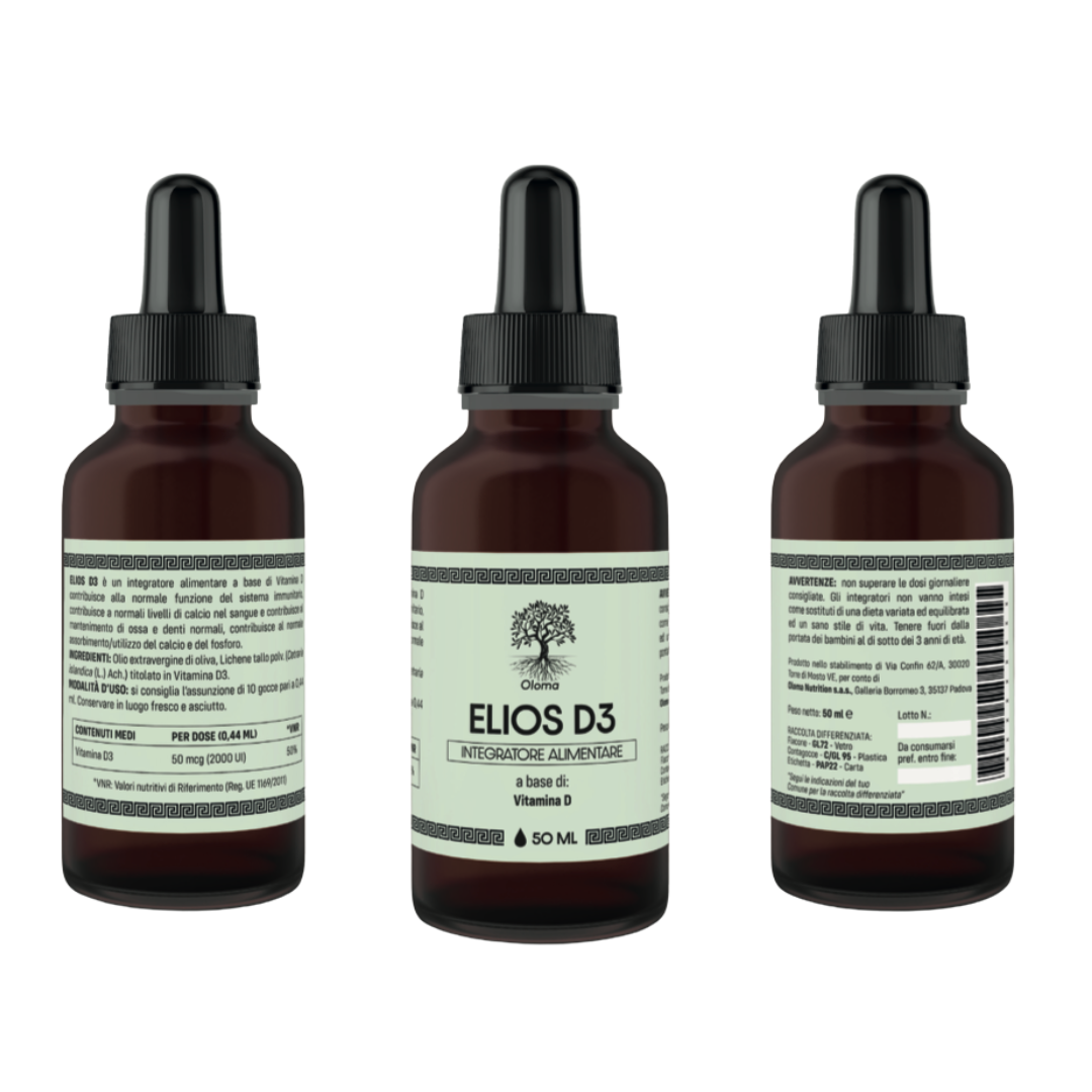 ELIOS D3 - VITAMINA D VEGETALE