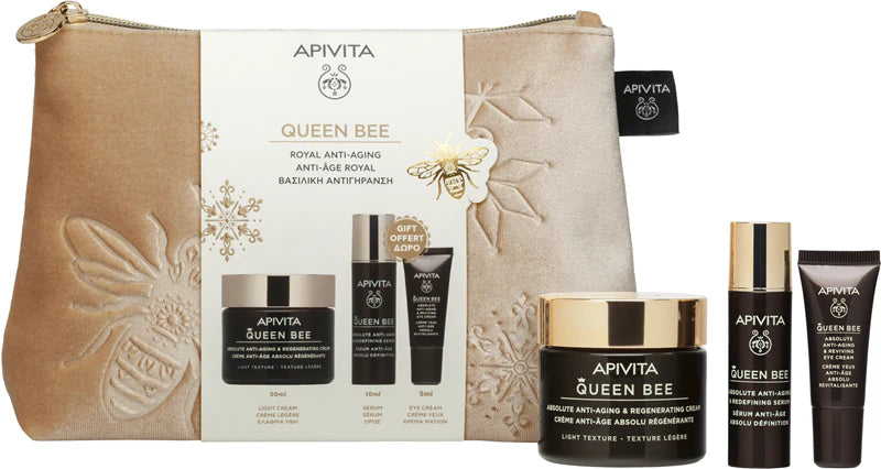 APIVITA QUEEN BE NATALE Gift Pouch (with RICH Cream)