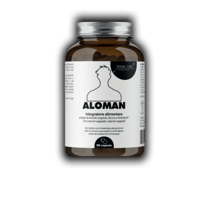 ALOMAN integratore anti-DHT capelli TrichoFirst