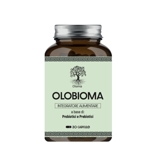 OLOBIOMA - PREBIOTICI E PROBIOTICI SELEZIONATI - FERMENTI LATTICI 30 CPS - LATTOBACILLI E BIFIDOBATTERI
