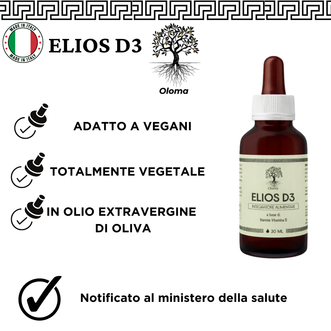 ELIOS D3 - VITAMINA D VEGETALE 30 mL