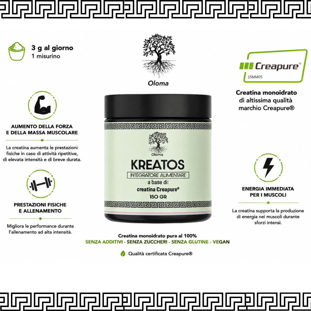 KREATOS - CREAPURE CREATINA MONOIDRATO 150 GR