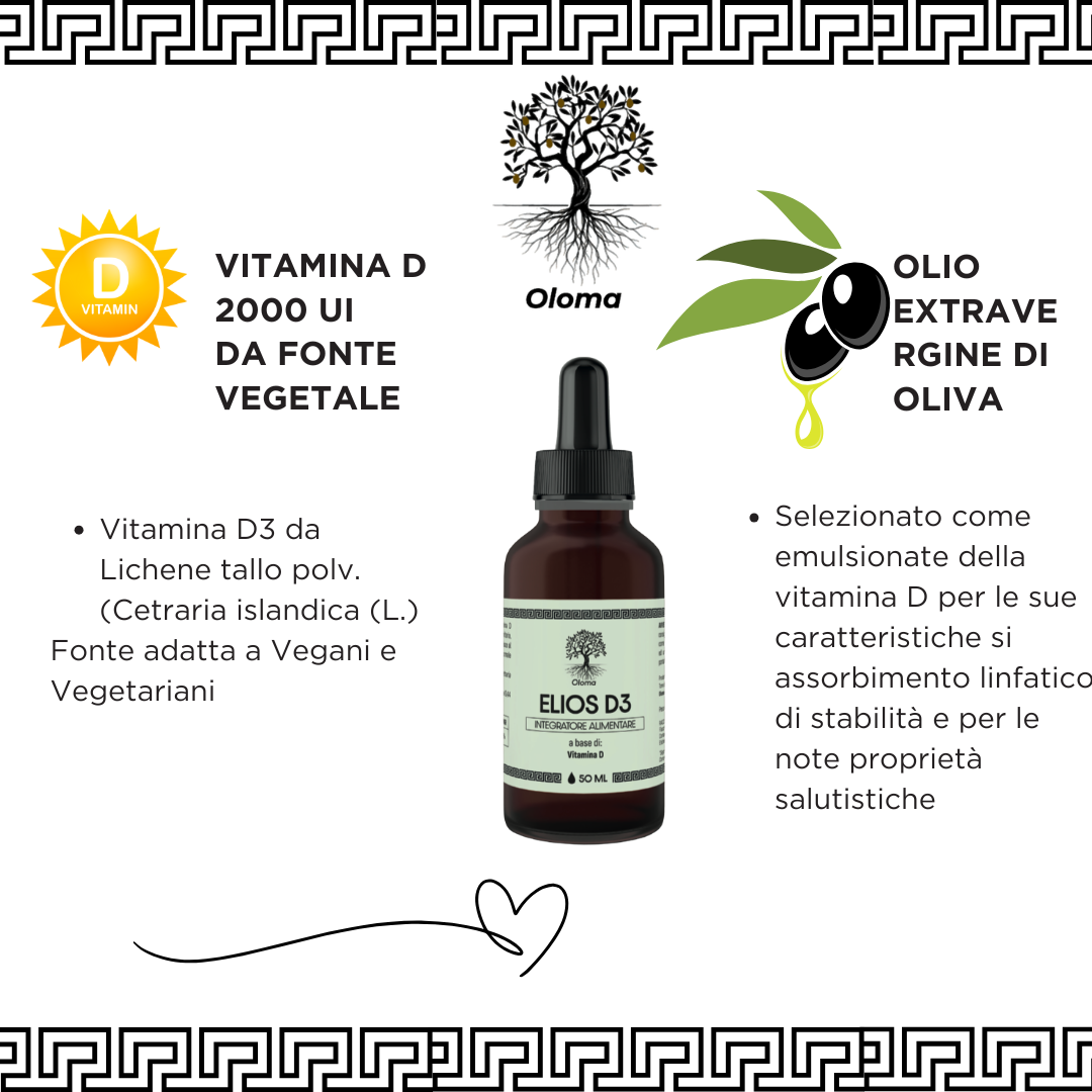 ELIOS D3 - VITAMINA D VEGETALE