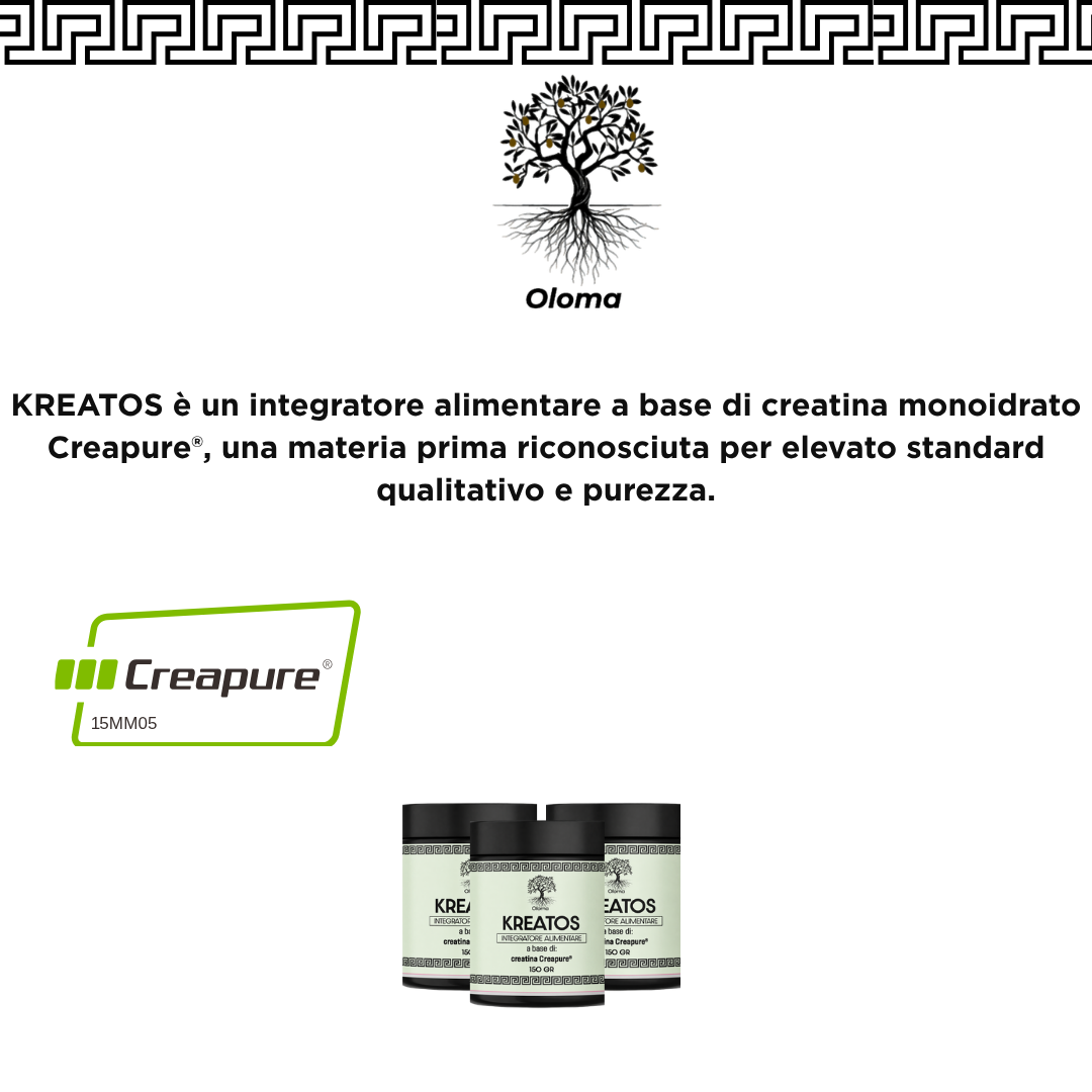 KREATOS - CREAPURE CREATINA MONOIDRATO 150 GR