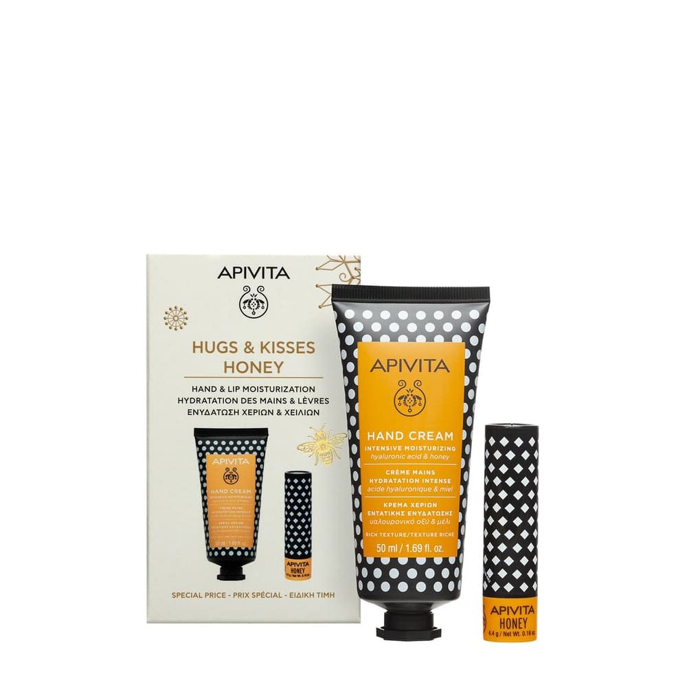 Apivita Promo Xmas Crema Mani + Balsamo Labbra MIELE